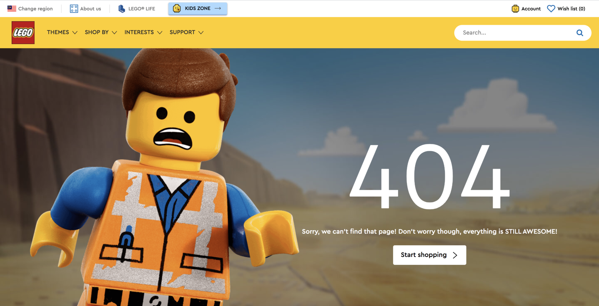 Identify error 404s or broken links